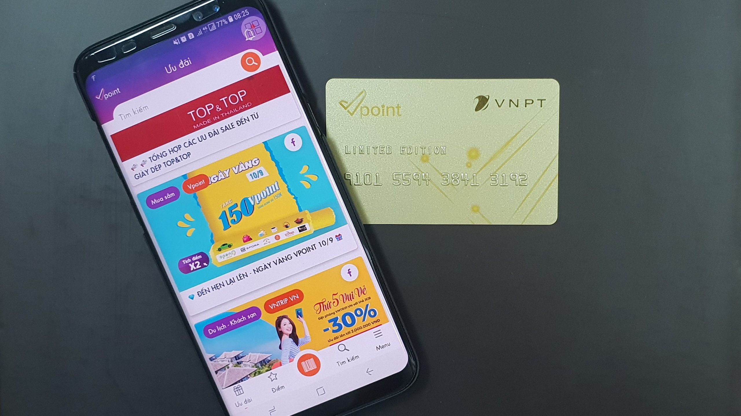 ứng dụng tích điểm vpoint