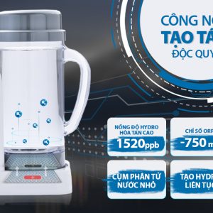 Máy tạo nước và khí giàu Hydro Lourdes Hydrofix Superior Edition
